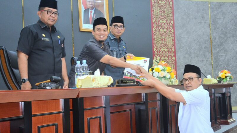 Calon Pimpinan Definitif DPRD Padang Diumumkan, Ini Daftarnya
