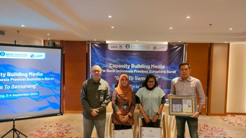 Capacity Building Wartawan BI Sumbar, Manfaatkan Teknologi untuk Penyebaran Informasi