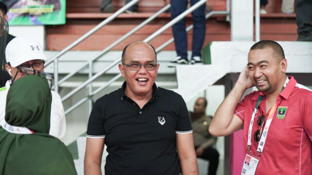 Tampil di Final Pagi Ini, Ketua IPSI Sumbar Supardi Kunjungi Atlet di PON 2024