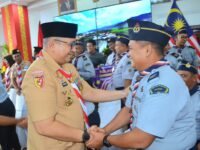 Pramuka Padang Terima Kunjungan Pengakap Daerah Perak Tengah Malaysia