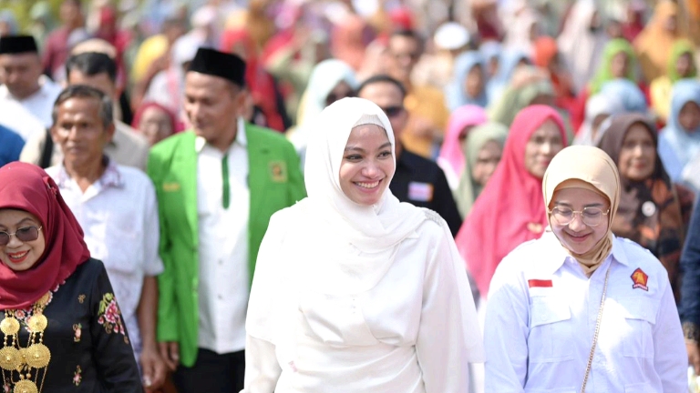 Calon Bupati Dharmasraya, Annisa Suci Ramadhani. Foto: IST