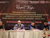 KPU Kota Padang membuka pendaftaran bagi calon anggota Kelompok Penyelenggara Pemungutan Suara (KPPS) untuk Pilkada 2024.