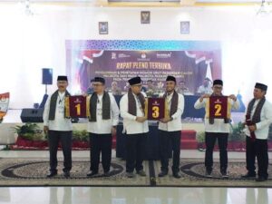 KPU Padang Panjang telah menetapkan nomor urut pasangan calon (paslon) Wali Kota dan Wakil Wali Kota untuk Pilkada 2024. Penetapan ini