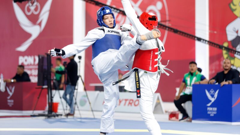 Taekwondo Gagal Tambah Emas Sumbar dalam PON XXI Aceh-Sumut