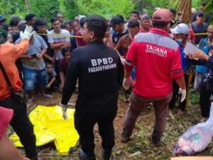 Nia Kurnia Sari ditemukan terkubur di lahan perkebunan di Pasa Gelombang, Nagari Kayu Tanam, Kecamatan 2x11 Enam Lingkung, Padang Pariaman,