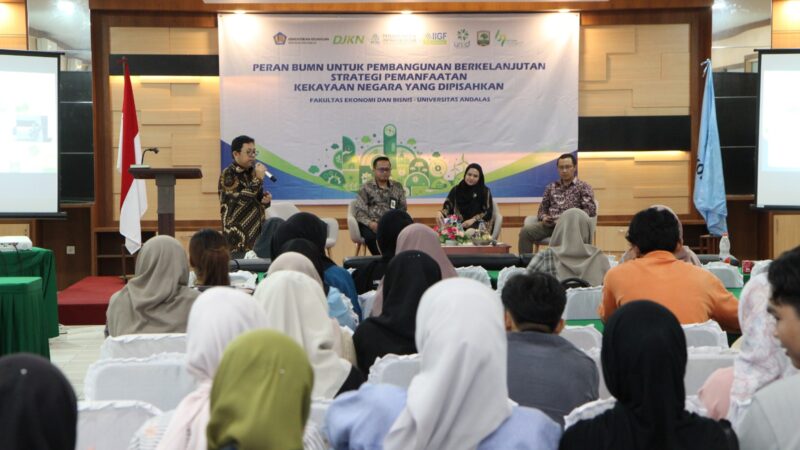 FEB UNAND Gelar Seminar Nasional Dorong Peran BUMN untuk Pembangunan Berkelanjutan