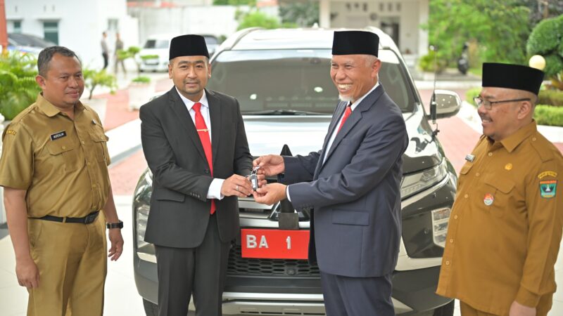 Mahyeldi Cuti Kampanye, Audy Joinaldy Resmi Jabat Plt Gubernur Sumbar