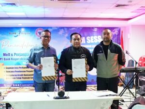 Kerjasama Bank Nagari dengan PT Semen Padang, Plt Gubernur Sumbar Beri Apresiasi