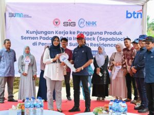SIG dan BTN Berkolaborasi Bangun Rumah Terjangkau dan Ramah Lingkungan