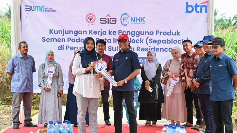 SIG dan BTN Berkolaborasi Bangun Rumah Terjangkau dan Ramah Lingkungan