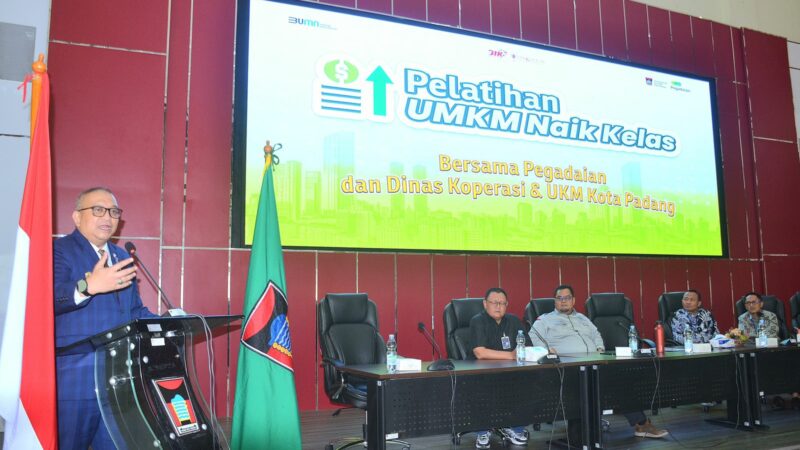 Pemko Padang dan PT Pegadaian Berkolaborasi Dukung UMKM Naik Kelas