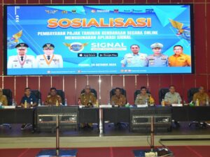 Pemko Padang Sosialisasikan Bayar Pajak Kendaraan Lebih Mudah Lewat SIGNAL