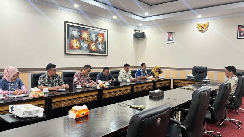 Pj Sekda Kota Pariaman, Yaminu Rizal melakukan konsultasi ke Badan Kepegawaian Negara (BKN) Regional II di Pekanbaru, Kamis (3/10/2024).