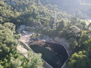 Stockpile Batu Bara Diduga Ilegal Ditemukan di Pinggir Jalan Lintas Padang - Painan
