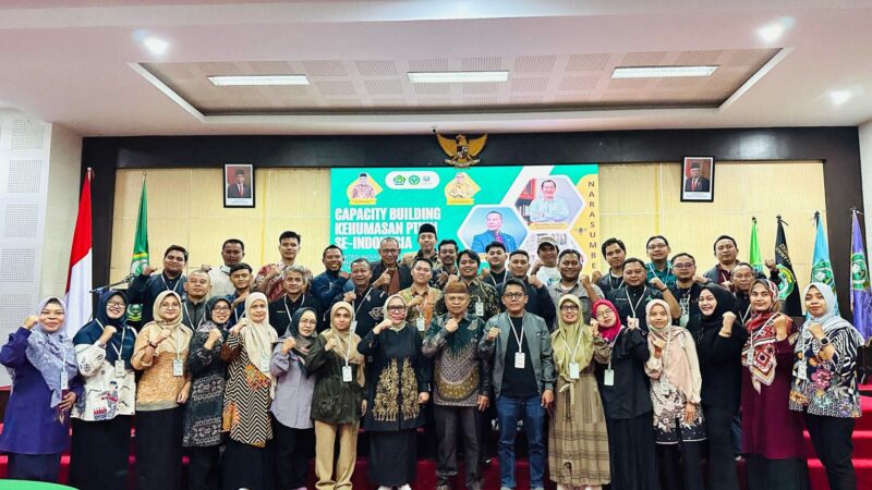 Tim Humas UIN Imam Bonjol Padang menghadiri Capacity Building Kehumasan PTKIN se-Indonesia di Gorontalo yang berlangsung selama empat hari