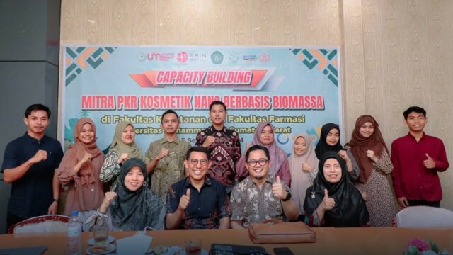 Fakultas Kehutanan dan Fakultas Farmasi Universitas Muhammadiyah (UM) Sumatera Barat bekerjasama dengan BRIN