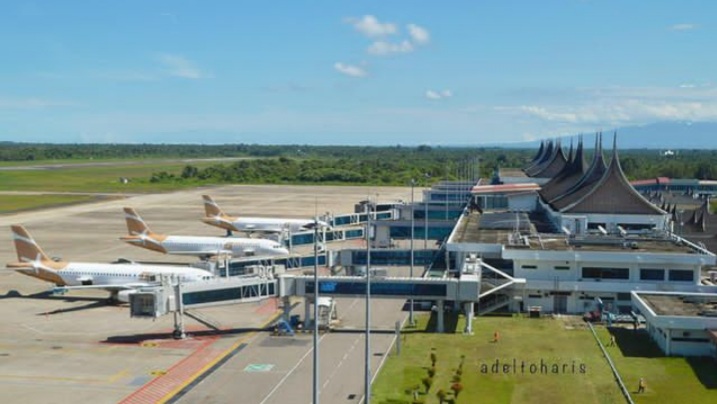 BPS mencatat kunjungan wisatawan mancanegara (wisman) ke Sumatra Barat melalui pintu masuk Bandara Internasional Minangkabau