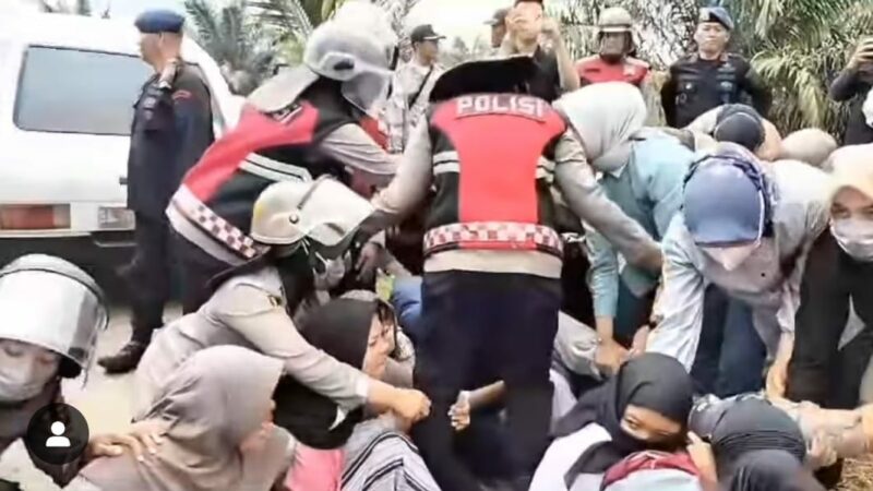 Konflik agraria di Nagari Kapa, Kecamatan Luhak Nan Duo, Kabupaten Pasaman Barat, kembali memanas pada Jumat (4/10/2024).