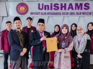 Universiti Islam Antarabangsa Sultan Abdul Halim Mu’adzam Shah (UniSHAMS) menerima kehadiran delegasi Fakultas Ekonomi dan Bisnis Islam UIN