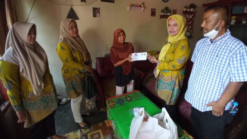 IRT Penderita Diabetes di Kurao Pagang Padang Dapat Bantuan dari Andre Rosiade