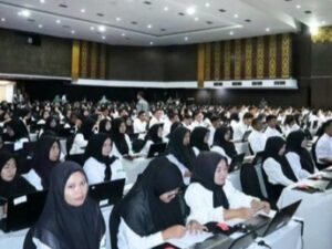 Sebanyak 16.954 orang CPNS Kementerian Agama (Kemenag) memilih mengikuti ujian Computer Asisted Test (CAT) Seleksi Kompetensi Dasar (SKD)