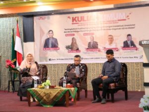 Fakultas Keguruan dan Ilmu Pendidikan (FKIP) Universitas Muhammadiyah (UM) Sumatera Barat menggelar kuliah umum dalam rangka Peringatan