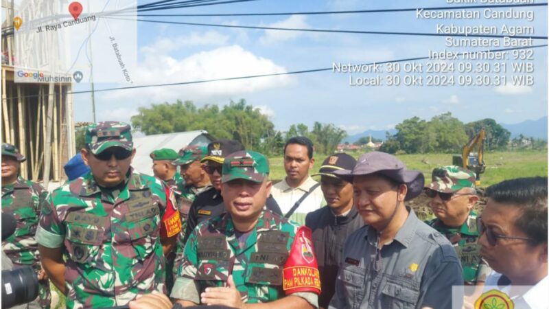 Bantuan Kementan senilai Rp10 miliar untuk ratusan hektare lahan pertanian di Nagari Bukik Batabuah, Kecamatan Canduang, Kabupaten Agam