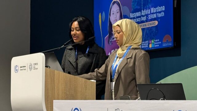 Pelajar SMAN 2 Tebo Bersuara dalam Pertemuan Iklim PBB di Azerbaijan