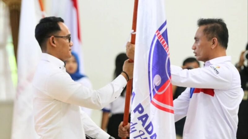 Kasatpol PP Eka Chandra Putra Dilantik jadi Ketum FYBI Kota Padang