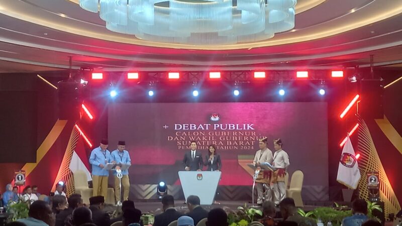 Debat Pilgub Sumbar: Soal Akses Internet Epyardi Sebut Banyak 'Blind Spot', Mahyeldi Bantah, Bagaimana Faktanya?