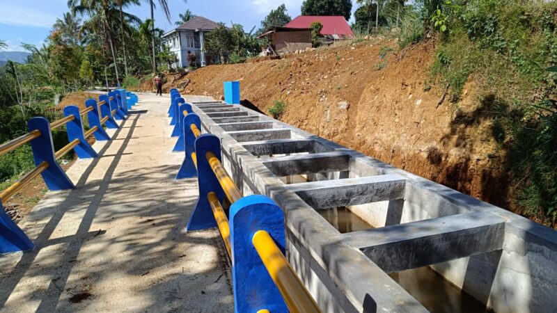 Irigasi Banda Taluak Bawah Tuntas, Petani: Sekarang Sudah Bisa Bayar Kuliah Anak