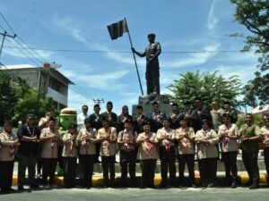 Monumen Pramuka Garuda Hadir di Pusat Kota Padang