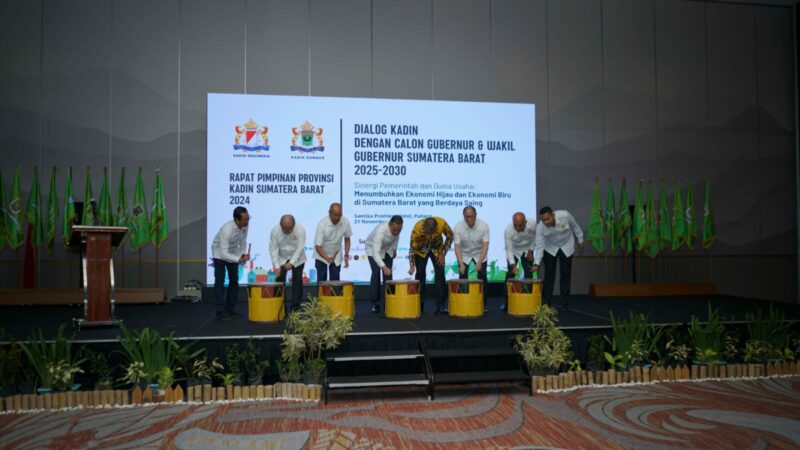 Dialog Kadin: Cagub Sumbar Diminta Komitmen Perkuat Sinergi Pemerintah dan Dunia Usaha