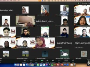 Virtual Ranah Rantau Internasional Student Exchange Program (VR2ISEP) yang diinisiasi oleh Universitas Muhammadiyah (UM) Sumatera Bara