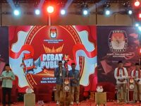 Debat publik kedua Pemilihan Kepala Daerah (Pilkada) Kota Padang digelar oleh Komisi Pemilihan Umum (KPU) Kota Padang di Hotel Truntum