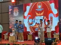 Debat publik kedua Pemilihan Kepala Daerah (Pilkada) Kota Padang berlangsung di Hotel Truntum, Kota Padang, pada Jumat (15/11/2024)