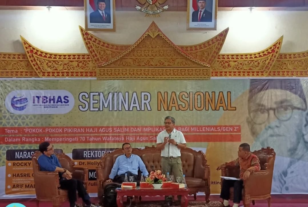 Rocky Gerung: Haji Agus Salim Teladan Diplomasi dan Kecerdasan Bagi Generasi Muda