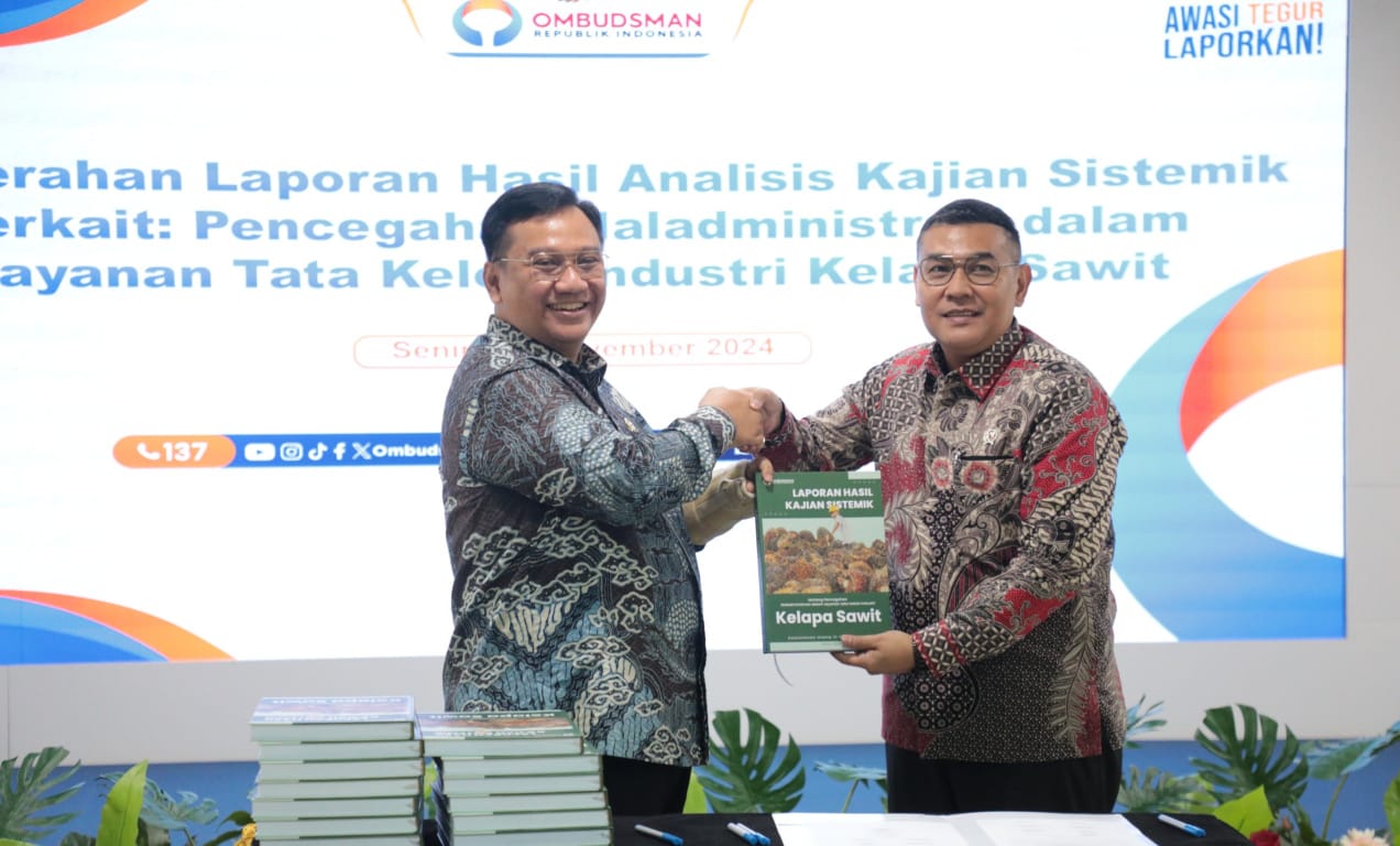 Kementerian ATR/BPN Terima Laporan Hasil Kajian Sistemik dari Ombudsman RI