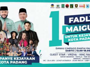 Kampanye akbar pasangan calon Wali Kota dan Wakil Wali Kota Padang nomor urut 1, Fadly Amran dan Maigus Nasir, akan berlangsung pada Sabtu