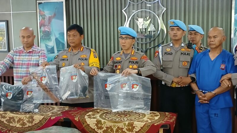 Kabag Ops Polres Solok Selatan, AKP Dadang Iskandar resmi ditetapkan sebagai tersangka dalam kasus penembakan yang menewaskan Kasat