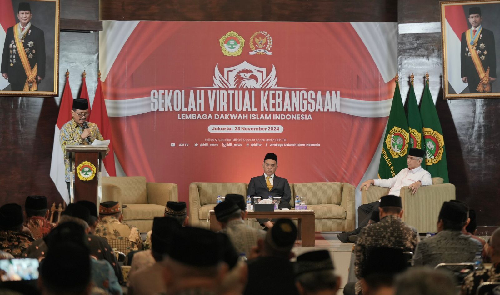 Perkuat Kembali Semangat Nasionalisme, LDII Gelar Sekolah Virtual Kebangsaan Seri I