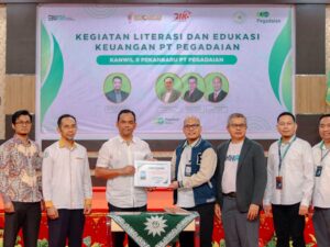 Universitas Muhammadiyah (UM) Sumatera Barat bersama PT Pegadaian resmi menandatangani Memorandum of Understanding (MoU), Senin (18/11/2024)