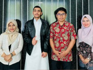 Mahasiswa asing internasional Universitas Muhammadiyah (UM) Sumatera Barat yang berasal dari Yaman, Abdo Sadeq Abdo Ahmed Saeed tiba