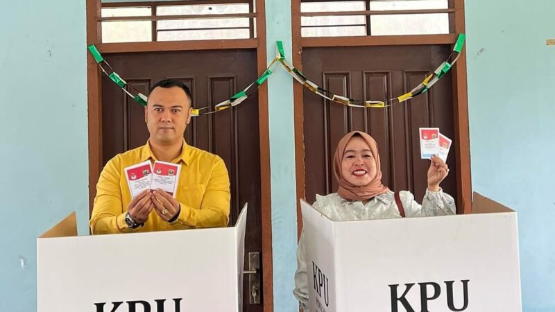 Calon Bupati Petahana Benny Dwifa Unggul Sementara Hitung Cepat Pilbup Sijunjung