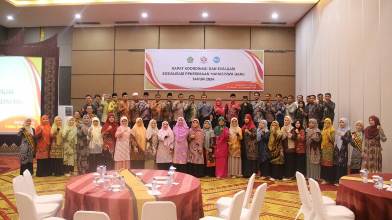 UIN Imam Bonjol Padang menggelar pertemuan dengan para pendidik guna memperkuat sosialisasi Penerimaan Mahasiswa Baru (PMB) dan