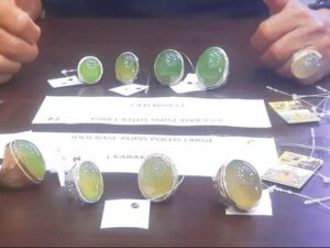 Batu Akik Seharga Rp20 Juta Dipamerkan di Balaikota Padang