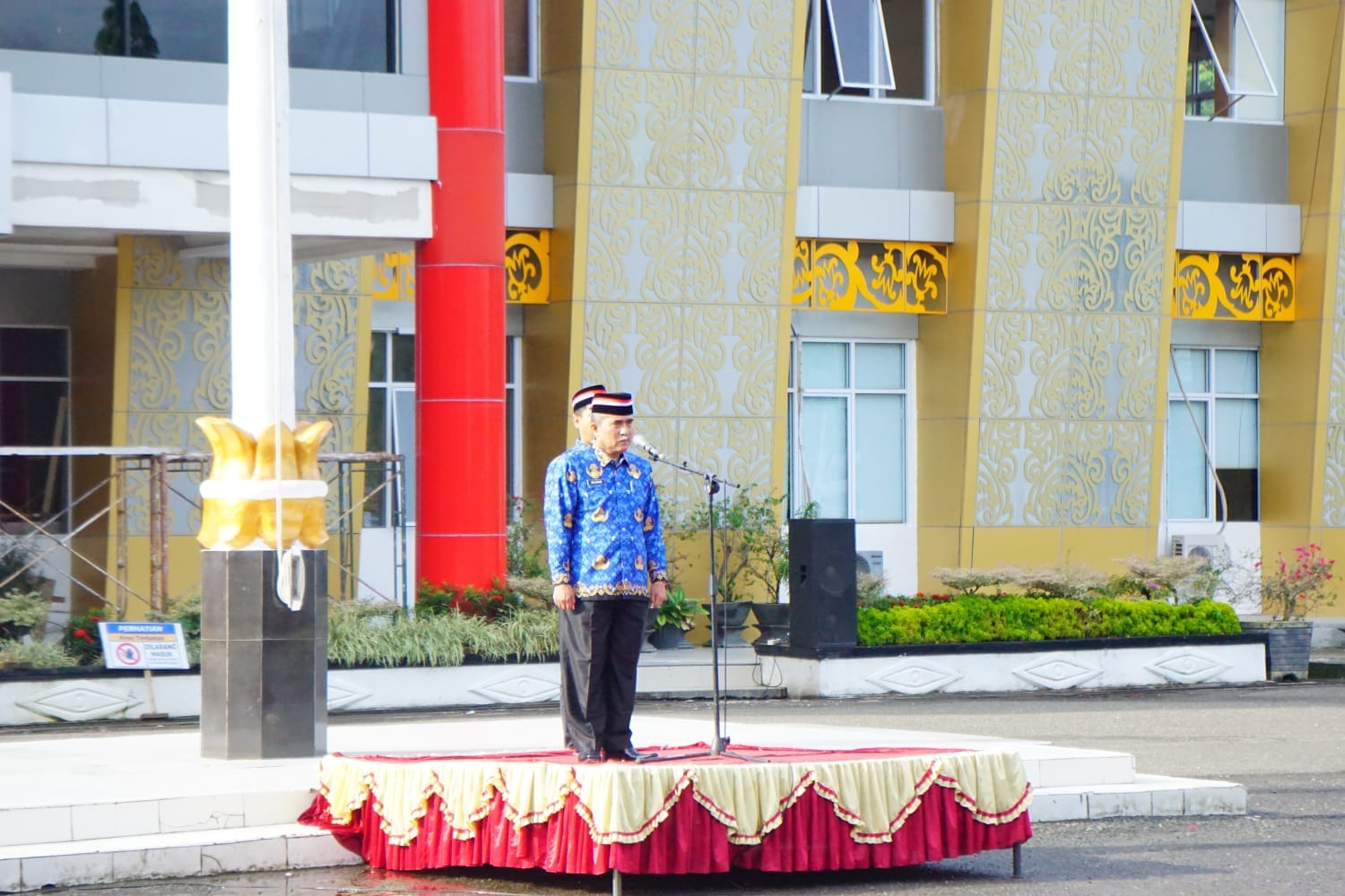 Pemkab Dharmasraya Gelar Upacara Hari Bela Negara ke-79