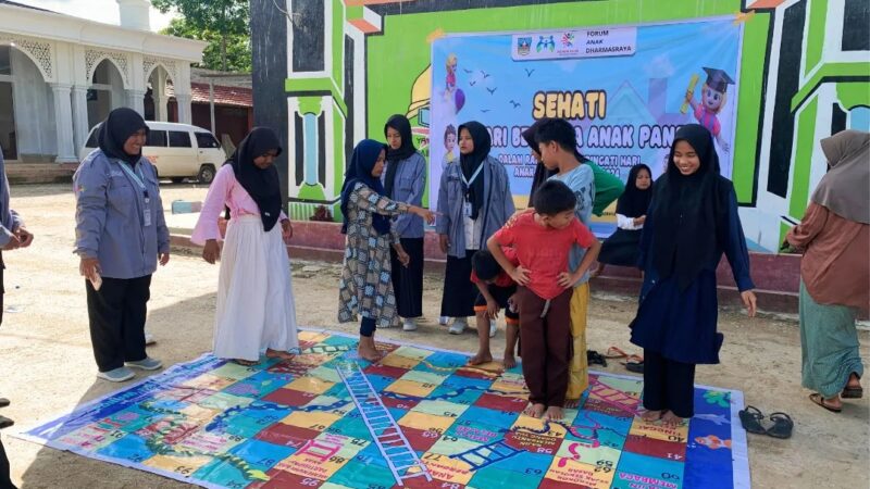 Dalam rangka Peringatan Hari Anak Sedunia Tahun 2024, Forum Anak Kabupaten Dharmasraya di bawah naungan DINSOSP3APPKB Kabupaten Dharmasraya,