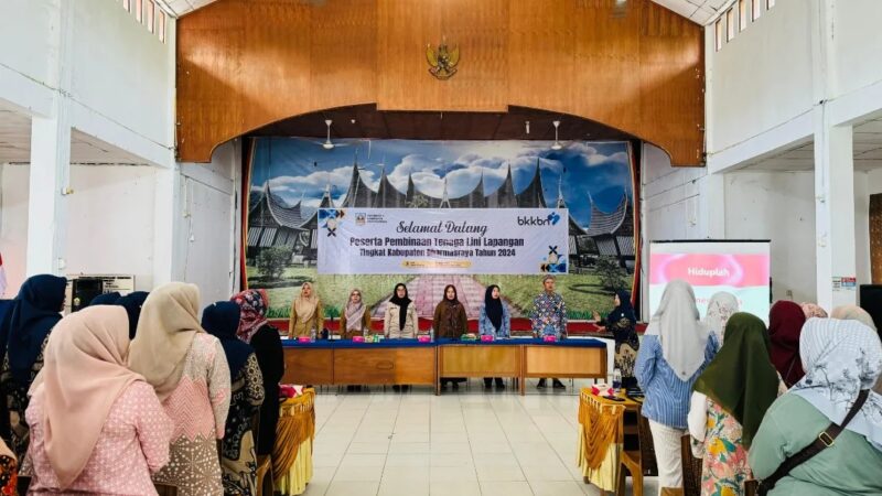 Suksesnya Program Bangga Kencana di Kabupaten Dharmasraya tidak lepas dari kerja keras tenaga lini lapangan. DINSOSP3APPKB melalui Bidang PPKB