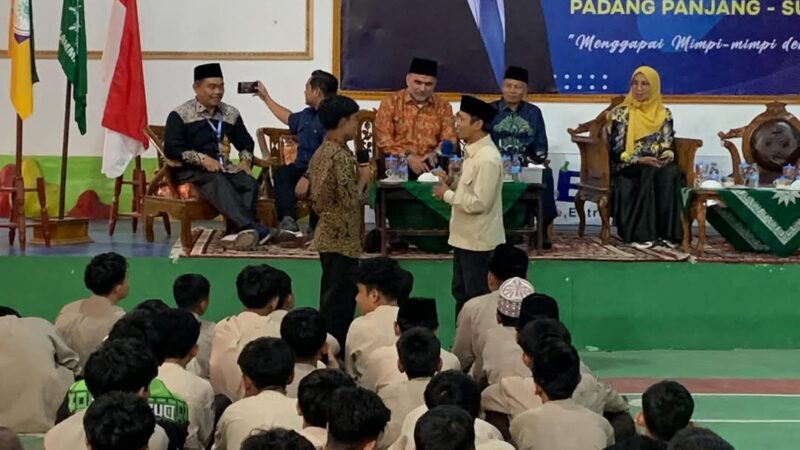 Wamen Dikdasmen Motivasi Santri Kauman Muhammadiyah Padang Panjang
